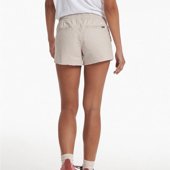 Vuori Women's Vintage Ripstop Drawstring Short Small Gray Outdoors - Picture 10 of 12